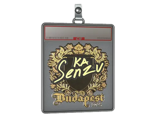 Sticker Slab | Senzu (Gold) | Budapest 2025