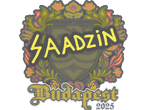 Sticker | saadzin | Budapest 2025