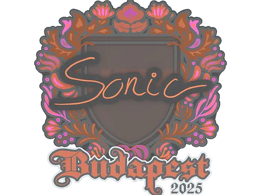 Sticker | Sonic | Budapest 2025