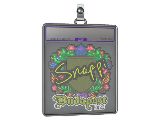 Sticker Slab | Snappi (Embroidered) | Budapest 2025