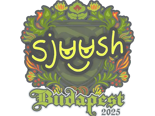 Sticker | sjuush | Budapest 2025