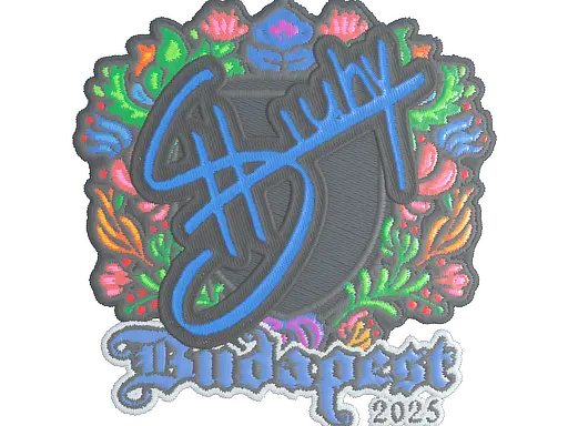 Sticker | siuhy (Embroidered) | Budapest 2025