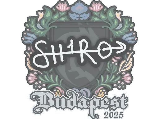 Sticker | sh1ro | Budapest 2025