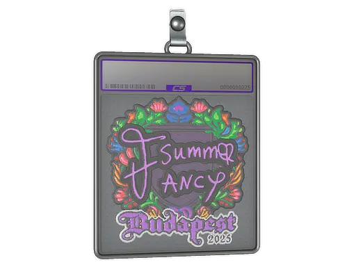 Sticker Slab | Summer (Embroidered) | Budapest 2025