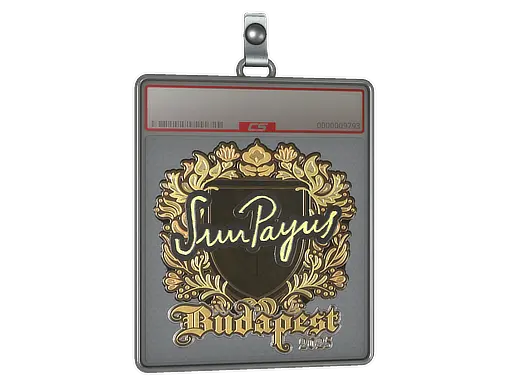 Sticker Slab | SunPayus (Gold) | Budapest 2025