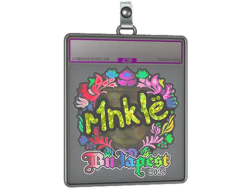Sticker Slab | r1nkle (Holo) | Budapest 2025