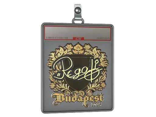 Sticker Slab | regali (Gold) | Budapest 2025