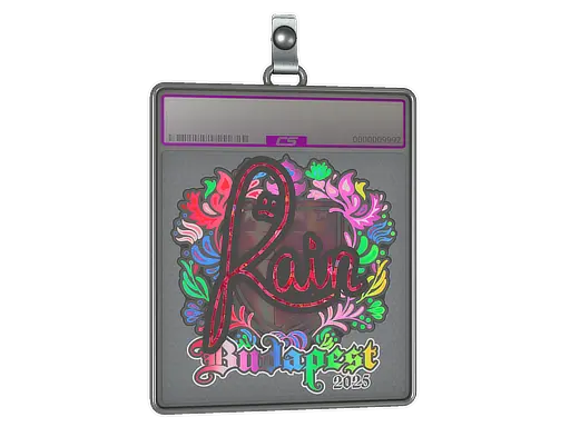 Sticker Slab | rain (Holo) | Budapest 2025