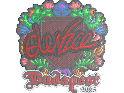 Sticker | device (Embroidered) | Budapest 2025