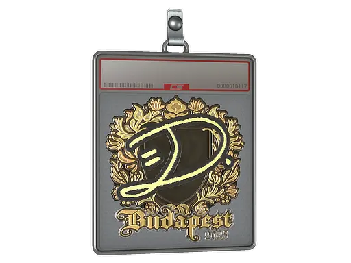 Sticker Slab | dumau (Gold) | Budapest 2025