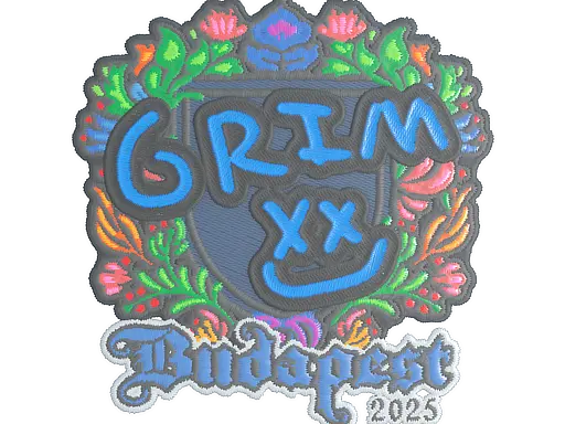 Sticker | Grim (Embroidered) | Budapest 2025