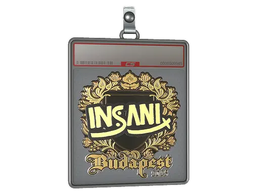 Sticker Slab | insani (Gold) | Budapest 2025