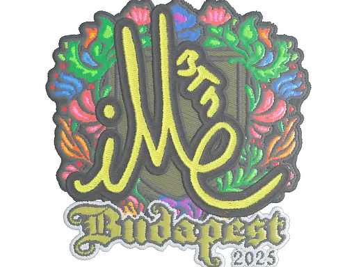 Sticker | iM (Embroidered) | Budapest 2025