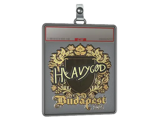 Sticker Slab | Heavygod (Gold) | Budapest 2025