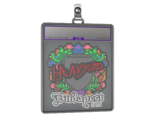 Sticker Slab | Heavygod (Embroidered) | Budapest 2025
