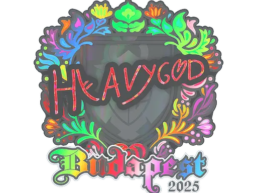 Sticker | Heavygod (Holo) | Budapest 2025