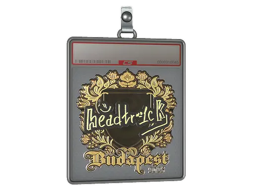 Sticker Slab | headtr1ck (Gold) | Budapest 2025