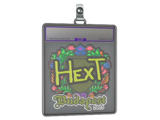 Sticker Slab | HexT (Embroidered) | Budapest 2025
