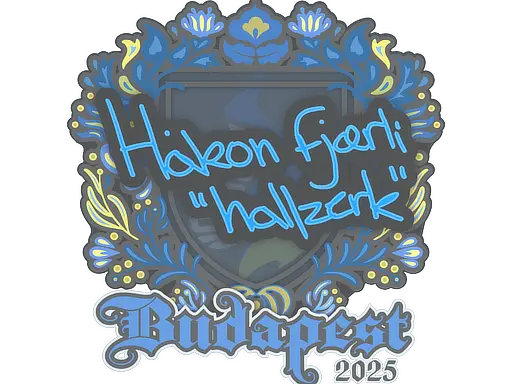Sticker | hallzerk | Budapest 2025