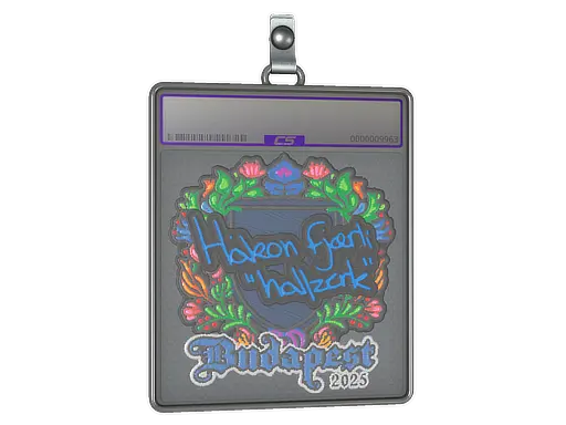 Sticker Slab | hallzerk (Embroidered) | Budapest 2025