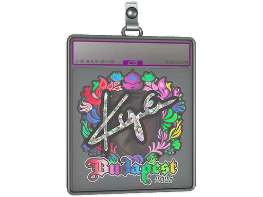 Sticker Slab | kye (Holo) | Budapest 2025