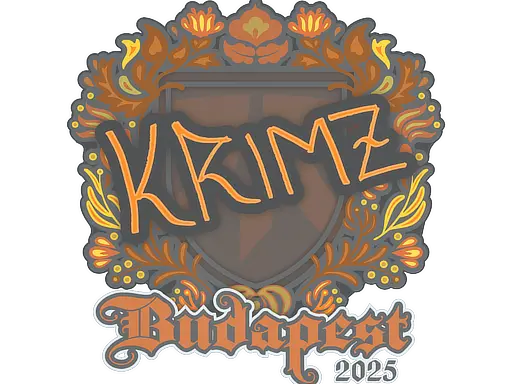Sticker | KRIMZ | Budapest 2025