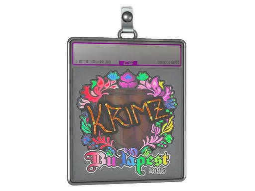 Sticker Slab | KRIMZ (Holo) | Budapest 2025