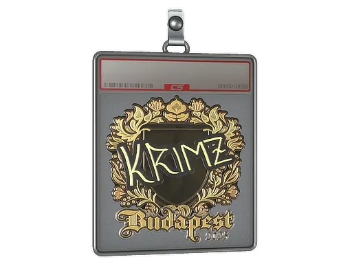 Sticker Slab | KRIMZ (Gold) | Budapest 2025