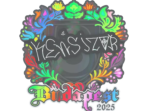 Sticker | kensizor (Holo) | Budapest 2025