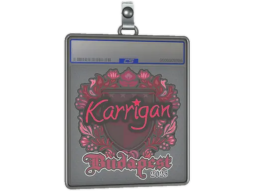 Sticker Slab | karrigan | Budapest 2025