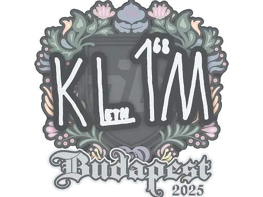 Sticker | kl1m | Budapest 2025