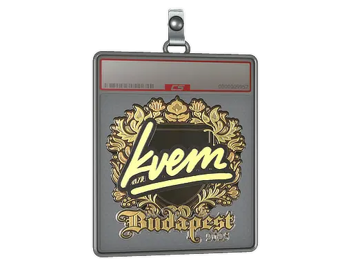 Sticker Slab | Kvem (Gold) | Budapest 2025
