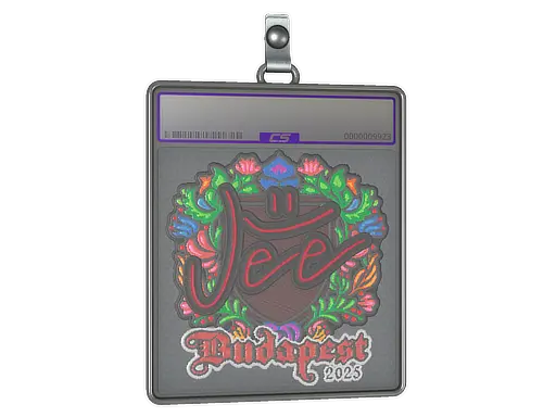 Sticker Slab | Jee (Embroidered) | Budapest 2025