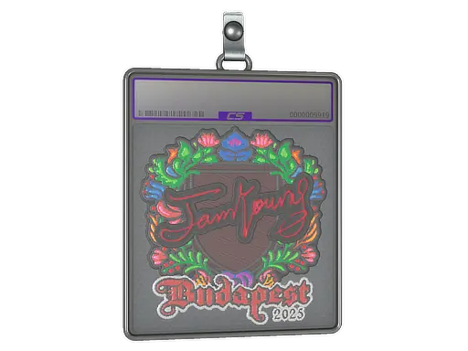 Sticker Slab | JamYoung (Embroidered) | Budapest 2025