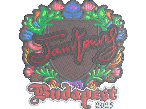 Sticker | JamYoung (Embroidered) | Budapest 2025