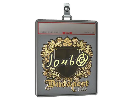 Sticker Slab | jambo (Gold) | Budapest 2025