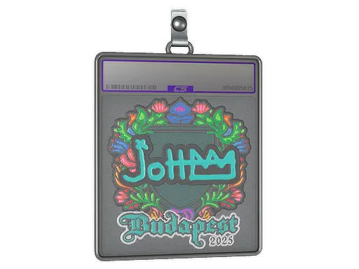 Sticker Slab | jottAAA (Embroidered) | Budapest 2025