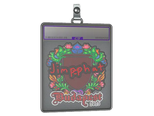 Sticker Slab | Jimpphat (Embroidered) | Budapest 2025