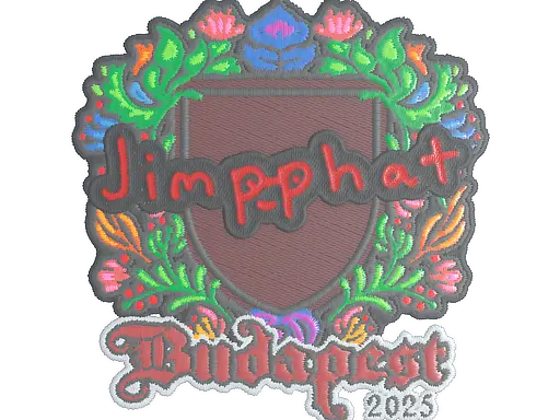 Sticker | Jimpphat (Embroidered) | Budapest 2025
