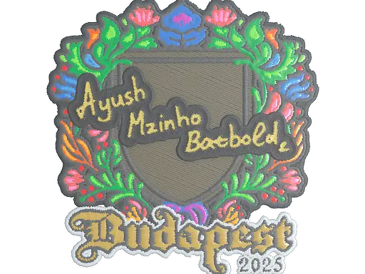 Sticker | mzinho (Embroidered) | Budapest 2025