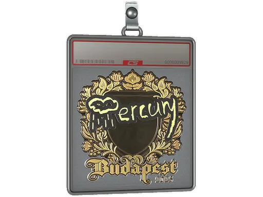 Sticker Slab | Mercury (Gold) | Budapest 2025
