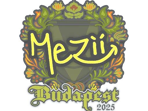 Sticker | mezii | Budapest 2025