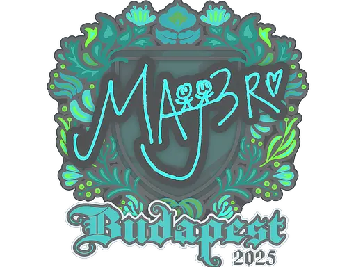 Sticker | MAJ3R | Budapest 2025