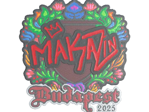 Sticker | Maka (Embroidered) | Budapest 2025
