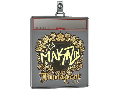 Sticker Slab | Maka (Gold) | Budapest 2025