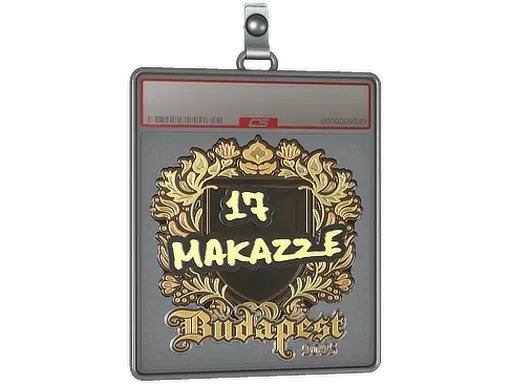 Sticker Slab | makazze (Gold) | Budapest 2025