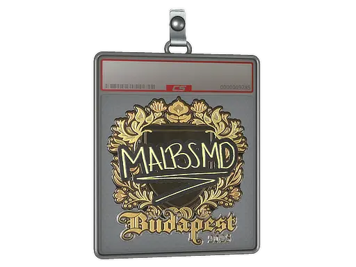 Sticker Slab | malbsMd (Gold) | Budapest 2025