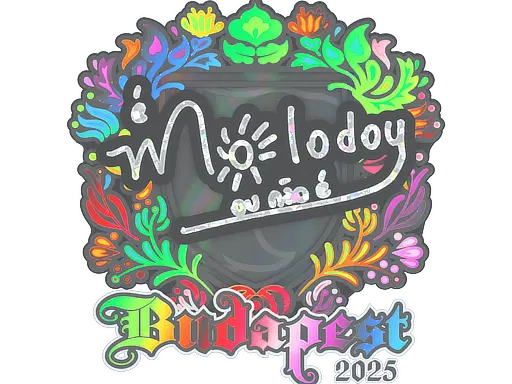 Sticker | molodoy (Holo) | Budapest 2025