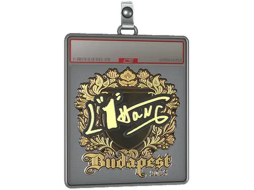 Sticker Slab | L1haNg (Gold) | Budapest 2025