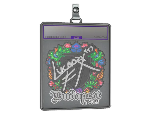 Sticker Slab | Lucaozy (Embroidered) | Budapest 2025